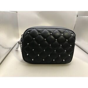 Rebecca Minkoff Silver Stud Quilted Crossbody New
